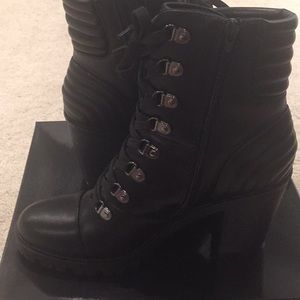 Guess combat boots